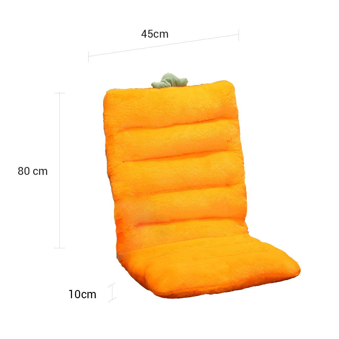Siamese Fluff Cushion - Orange - Notbrand