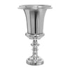 Silver Trumpet Vase Metal Urn - Small - Notbrand