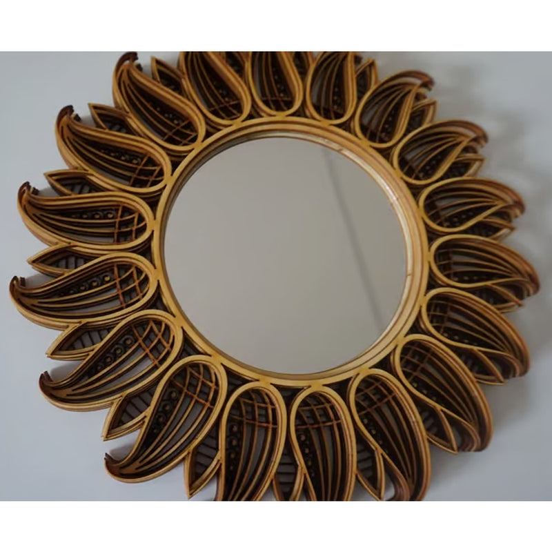 Sinthof Mandala Element Mirror - Natural - Notbrand