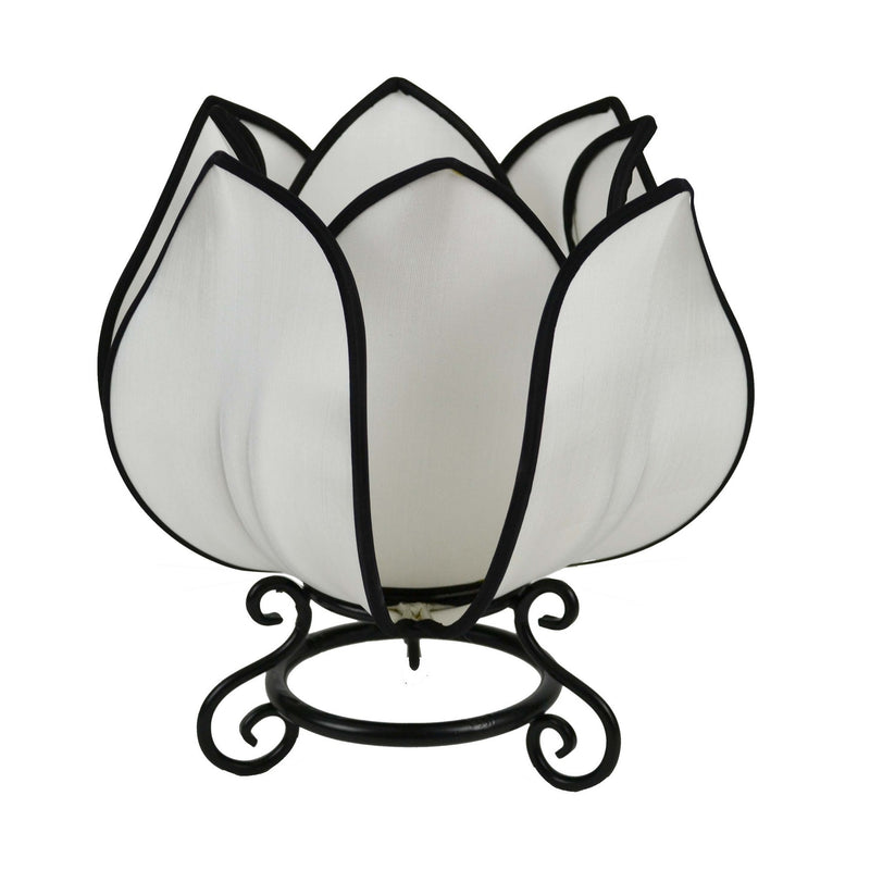 Small Lotus Lamp With Metal Base - Notbrand