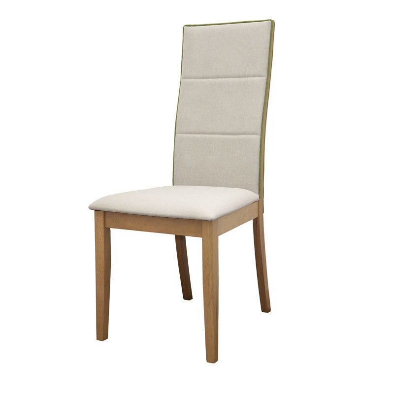 Set of 2 Society Oak Dining Chairs - Notbrand