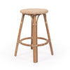 Solace Rattan Backless Counter Stool – Natural - Notbrand