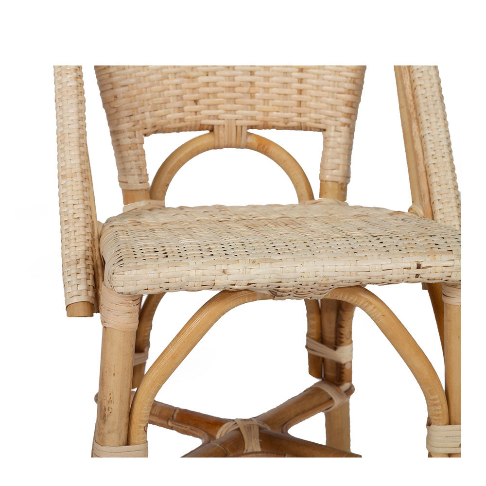 Solace Rattan Kids Chair – Natural - Notbrand