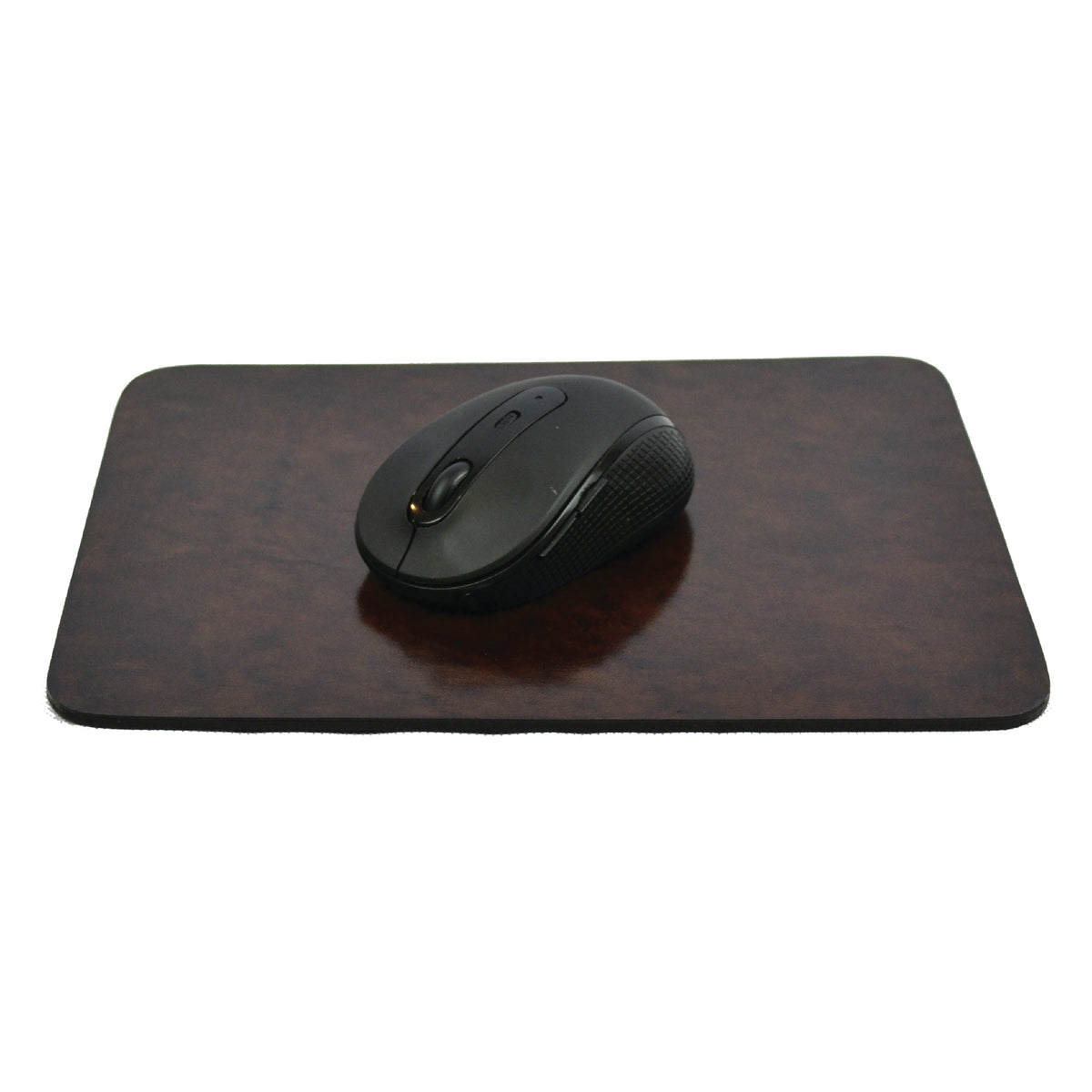 Didac Square Mouse Mat - Dark Leather - Notbrand