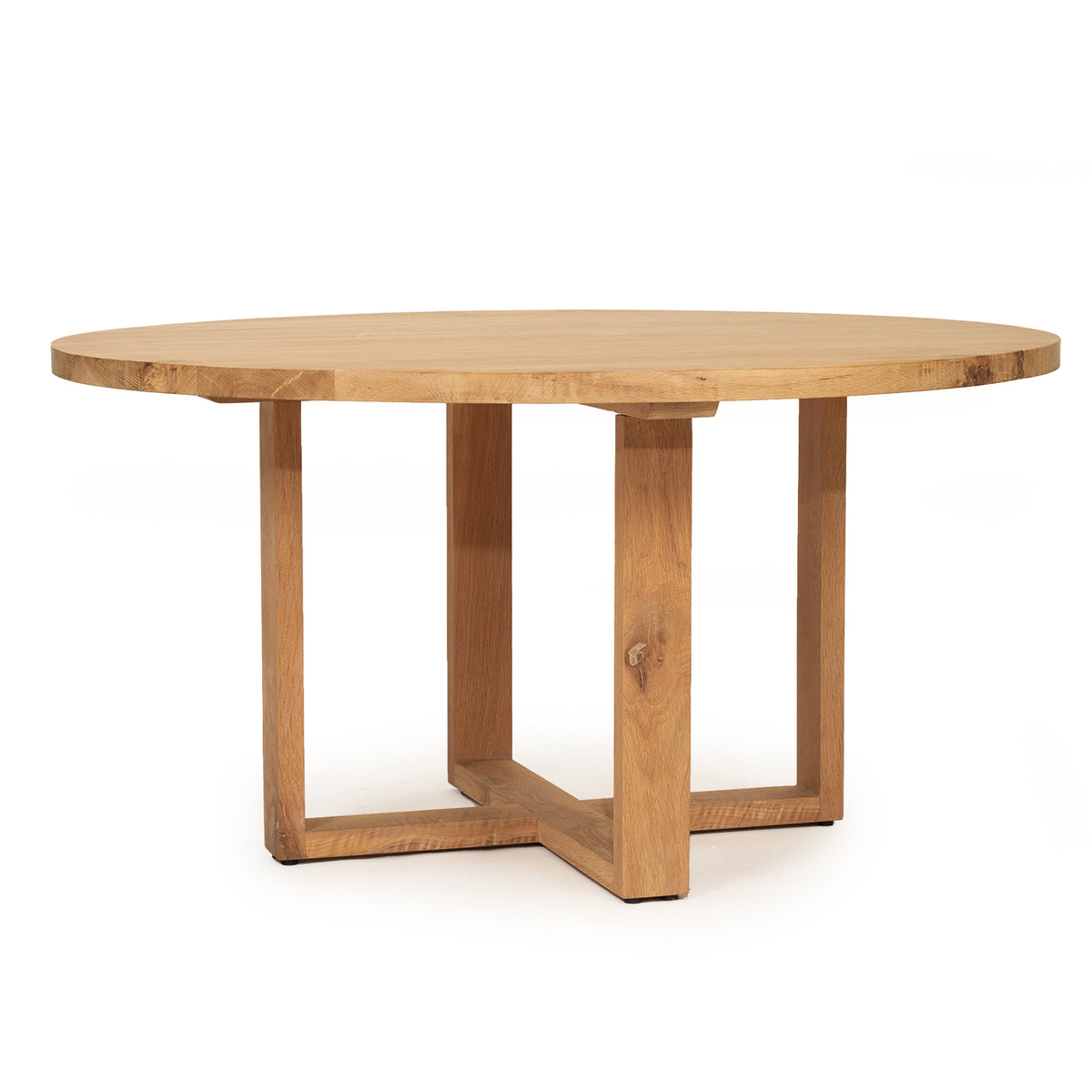 Steffan American Oak Dining Table – 120cm - Notbrand