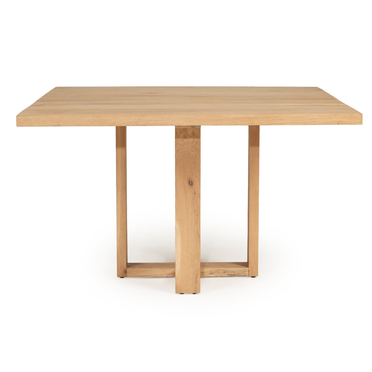 Steffan American Oak Square Dining Table – 185cm - Notbrand