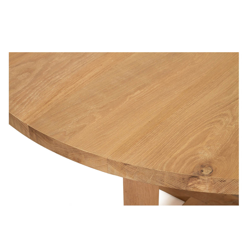 Steffan American Oak Dining Table – 200cm - Notbrand