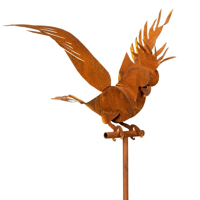 Stake Cockatoo Wings Spread - NotBrand