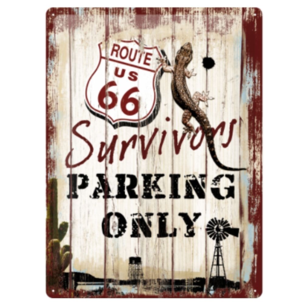 Survivor Parking - Large Sign - Notbrand