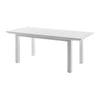 Halifax Timber Dining Extension Table Classic White - Notbrand
