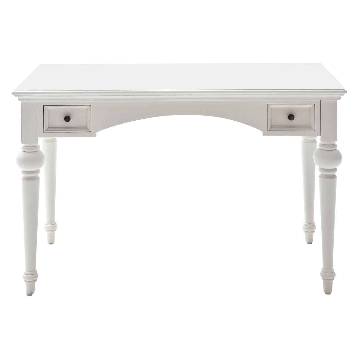 Provence Timber Writing Desk - Classic White - Notbrand