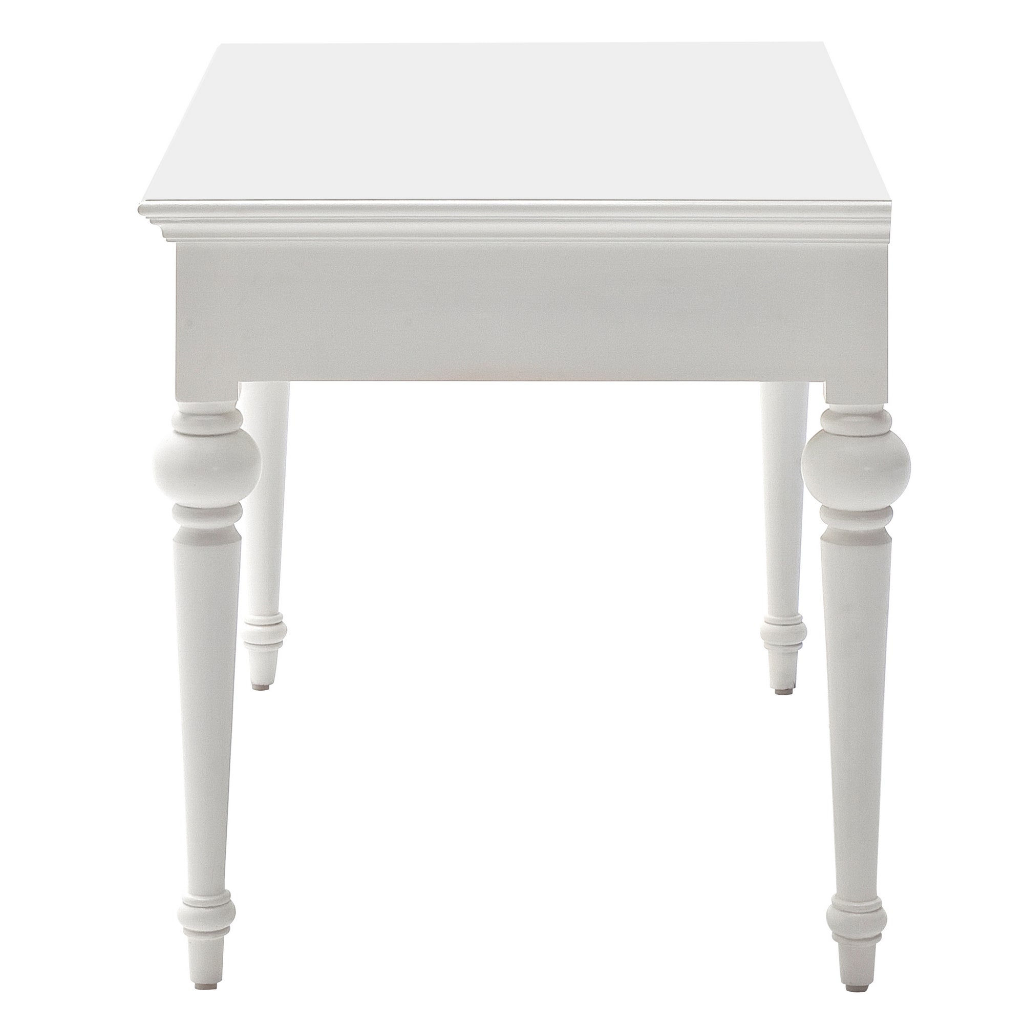 Provence Timber Writing Desk - Classic White - Notbrand