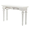 Provence Timber Console Table - Classic White - Notbrand