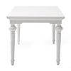 Provence Timber Dining Table - Classic White - Notbrand