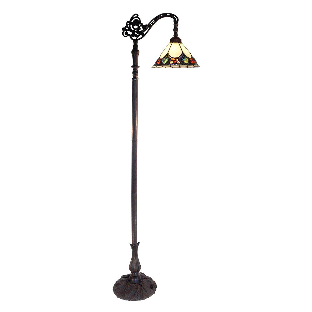 Tansy Tiffany Style Table Lamp - Multi - Notbrand