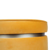 Totti Velvet Storage Stool - Yellow - Notbrand