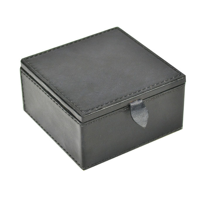 Vyn Black Leather Travel Jewellery Box - Notbrand