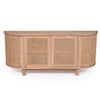 Tropical Springs Rounded End Four Door Sideboard - Notbrand