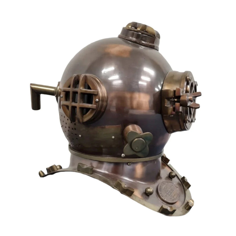US Navy Mark V Diving Helmet - Dark Antique - Notbrand