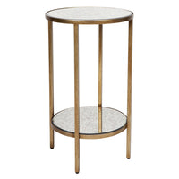 Cocktail Side Table - Petite Antique Gold - Notbrand