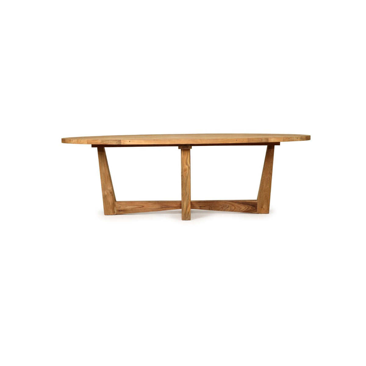 Blaze Oval Outdoor Dining Table - 3m - Notbrand