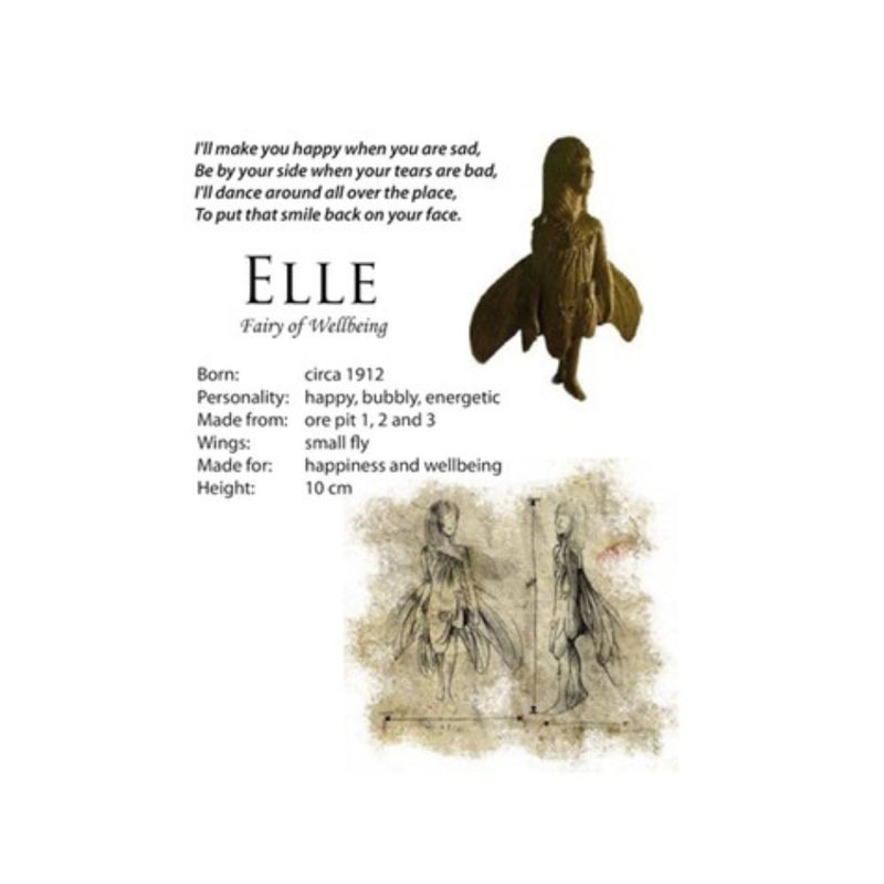 Fairy of Wellbeing Figurine in Iron - Elle - Notbrand
