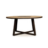 Luke Outdoor Round Dining Table in Asteroid Black - 1.6m - Notbrand