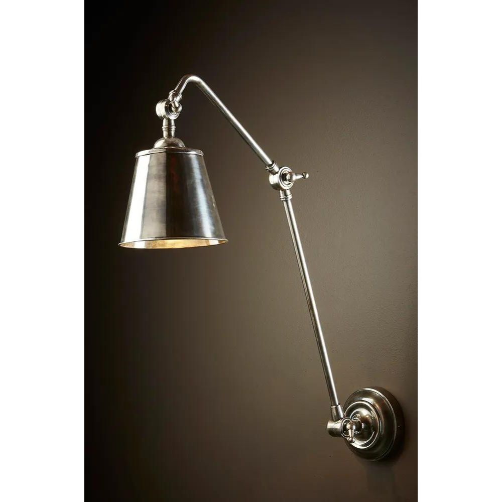 Cromwell Wall Light - Antique Silver - Notbrand
