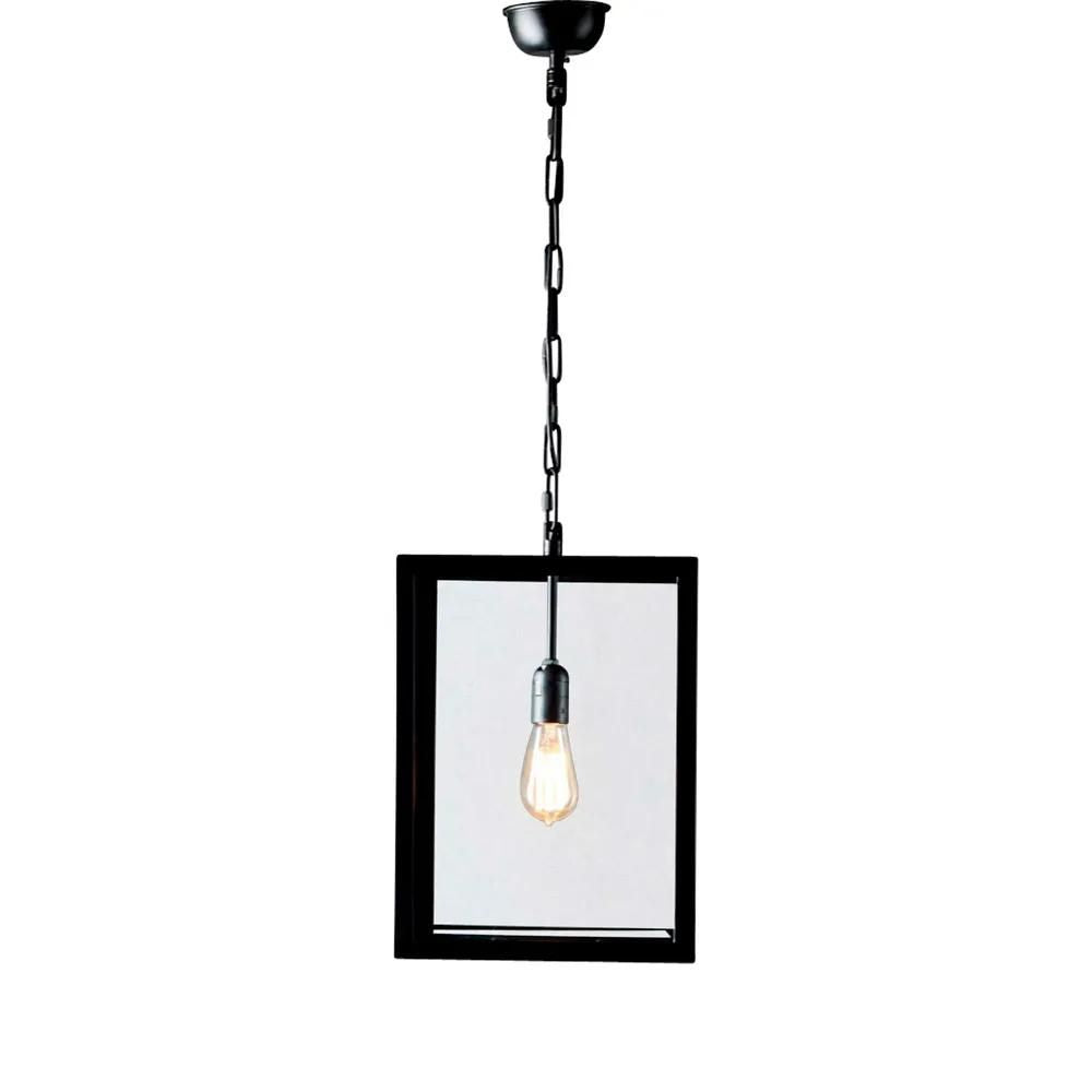 Archie Rose Ceiling Pendant in Black - Small - Notbrand