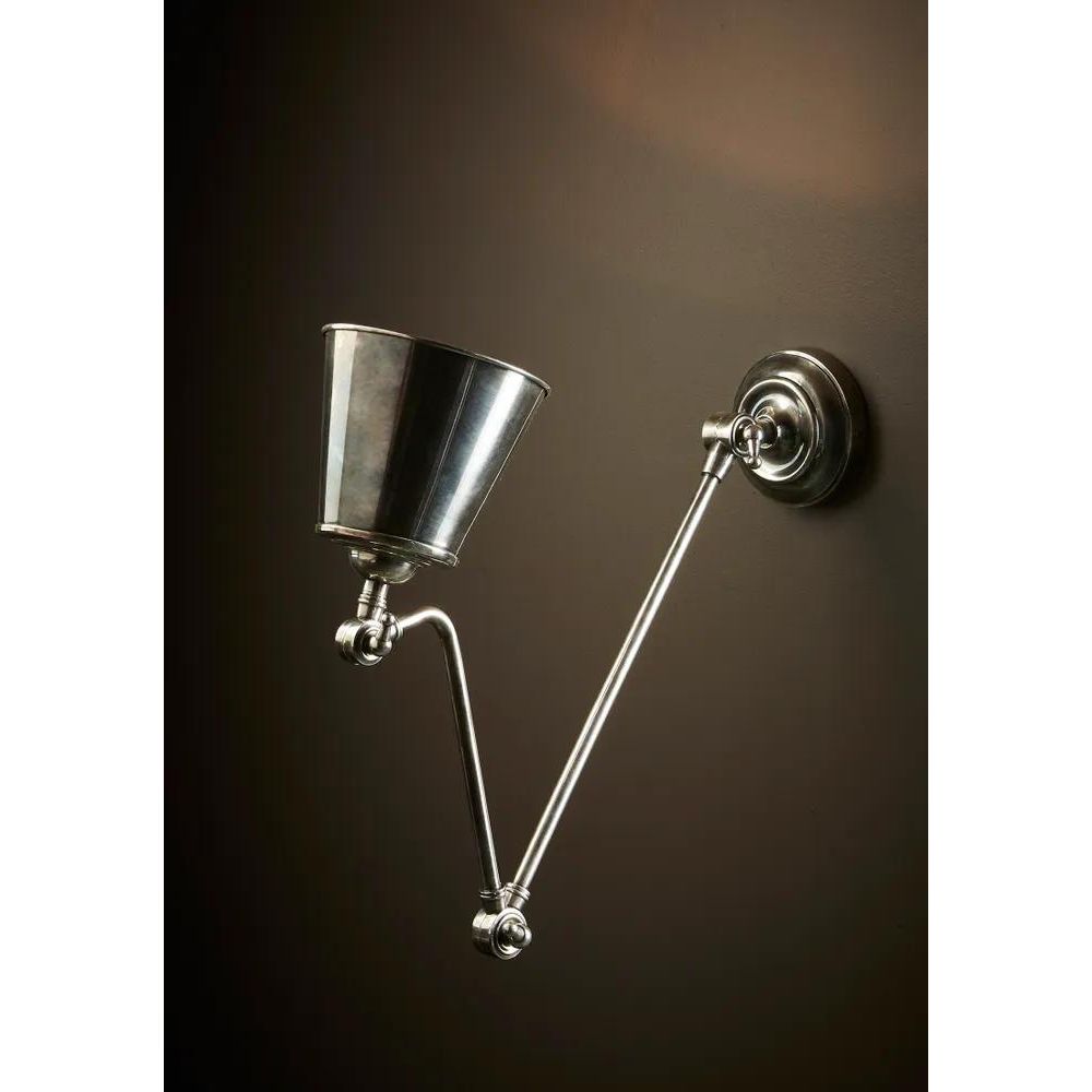 Cromwell Wall Light - Antique Silver - Notbrand