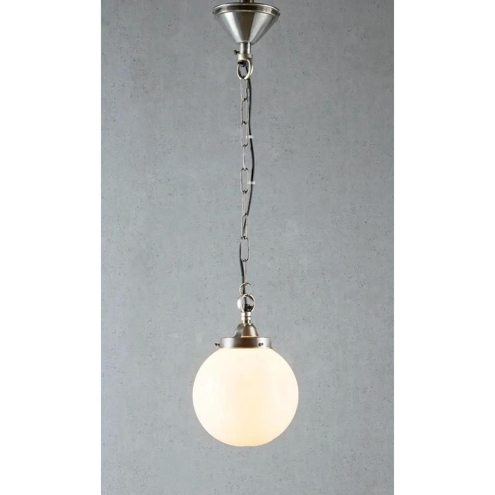 Celeste Hanging Lamp In White - Small - Notbrand