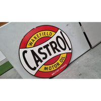 Castrol Motor Oil Enamel Sign - Notbrand