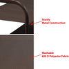 Zeynal 4 Tier Metal Shoe Rack - Bronze - Notbrand