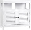 VASAGLE Under Sink Cabinet with 2 Doors Open Compartment White BBC02WT - Notbrand