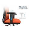 Sihoo M18 Ergonomic Office Chair with Adjustable Back - Black