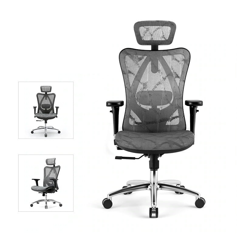 Sihoo M57 Ergonomic Office Chair with Adjustable Back - Black