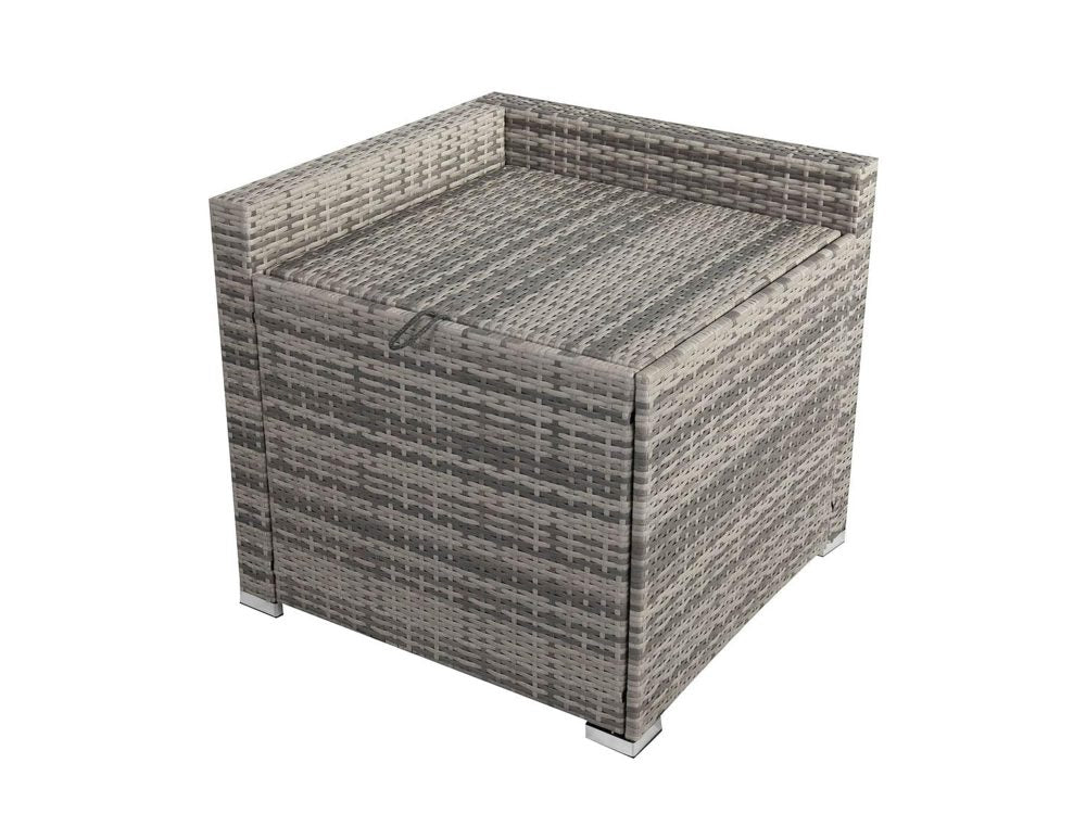 Vodengi Outdoor Furniture Modular Lounge Sofa Lizard in Grey Set - 8 Pieces - Notbrand
