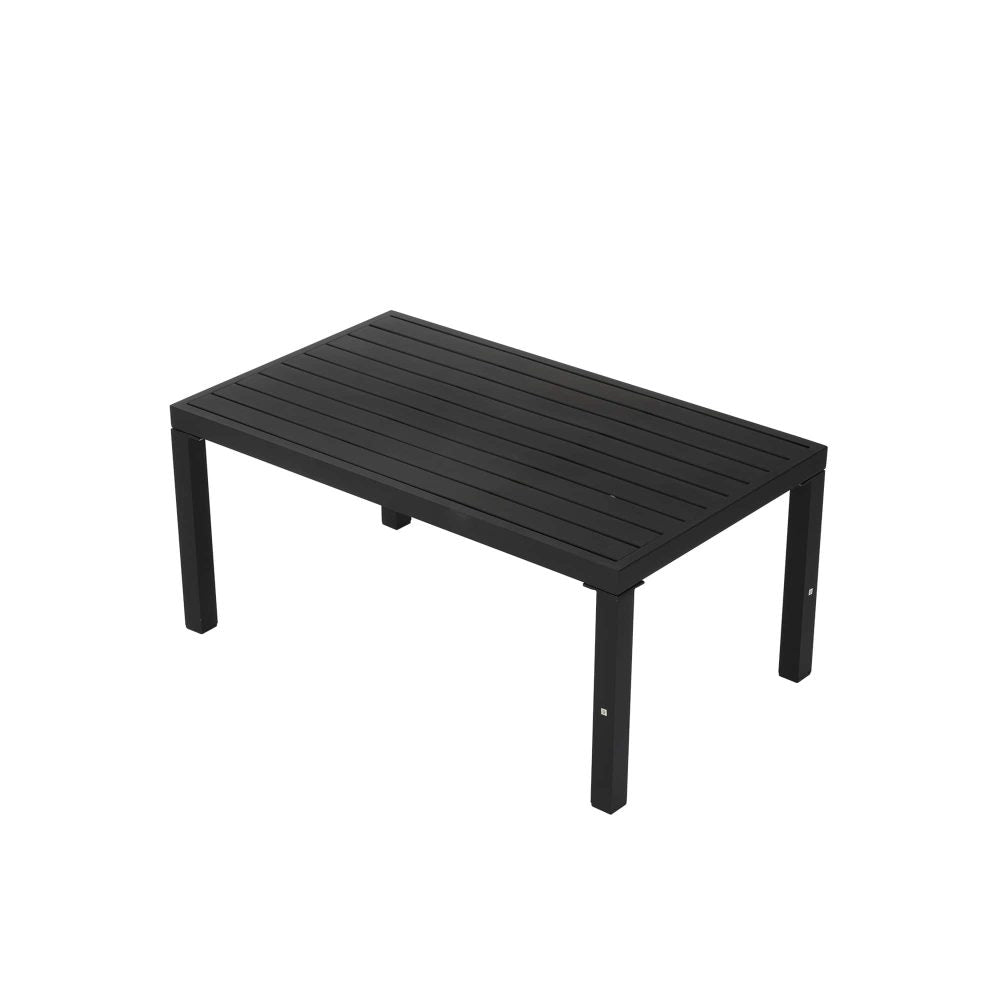 Grelbian Outdoor Minimalist  Lounge Sofa & Table Set - 5 Pieces - Notbrand