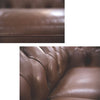 Desire Chestfield Genuine Leather 1 Seater Sofa - Butterscotch - Notbrand