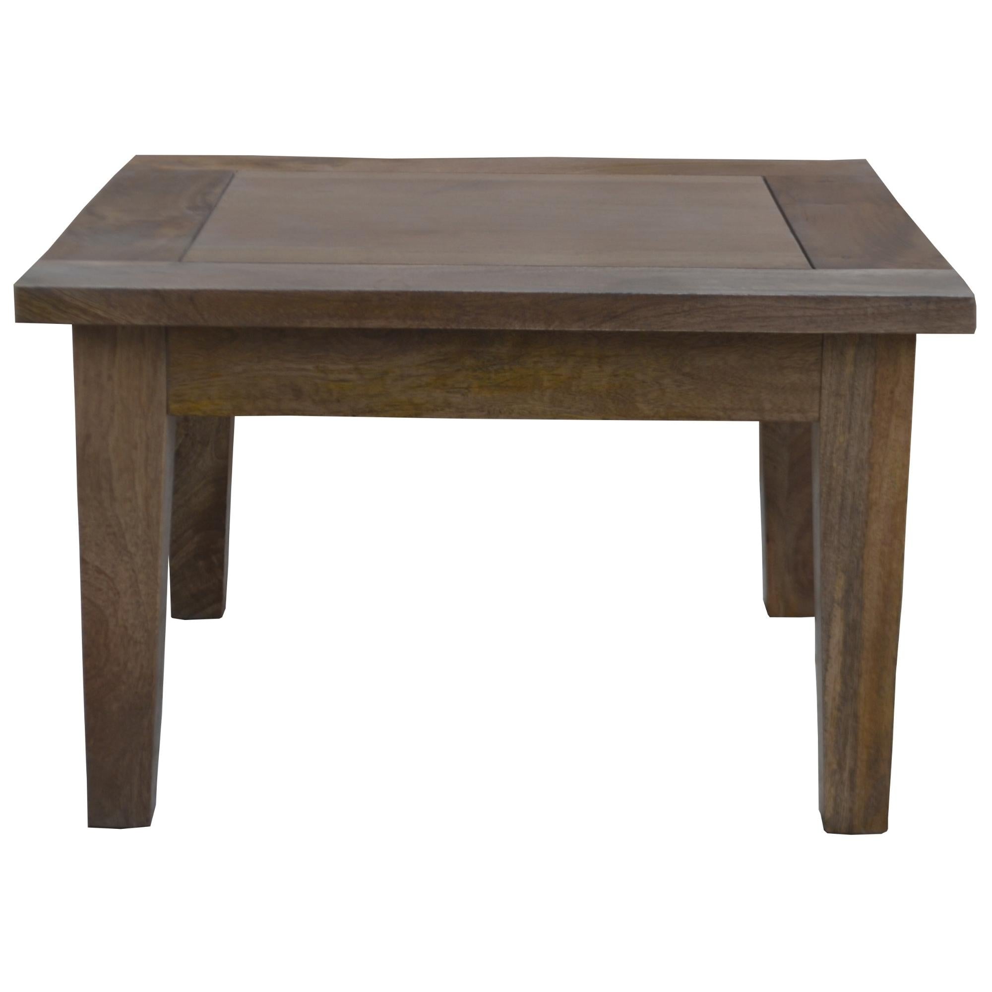 Aksa Coffee Table with Solid Mango Wood - 60cm - Notbrand