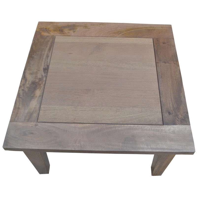 Aksa Coffee Table with Solid Mango Wood - 60cm - Notbrand