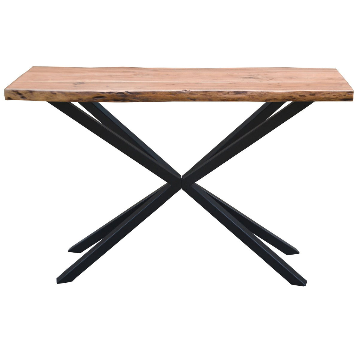 Lantana Acacia Wood Console Table -  Natural - Notbrand
