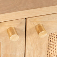 Martina Buffet Table with 2 Door Solid Mango Wood - 100cm - Notbrand