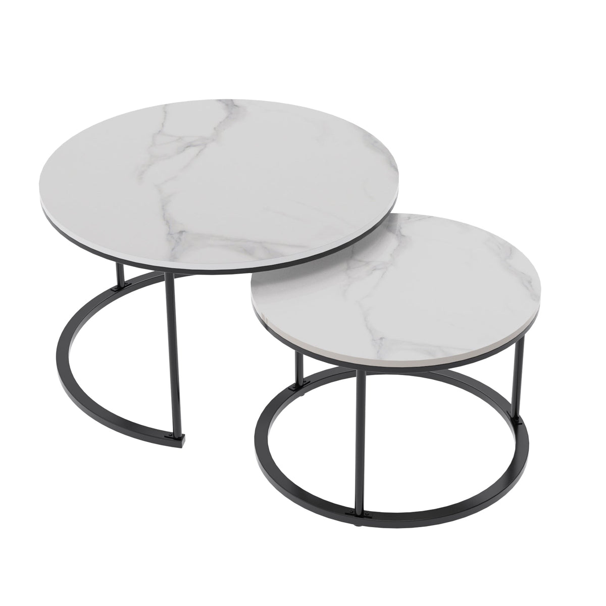Ave The Exec Nested Coffee Table Set - 2 Pieces - Notbrand