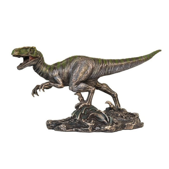 Velociraptor Dinosaur Bronze Figurine - Notbrand