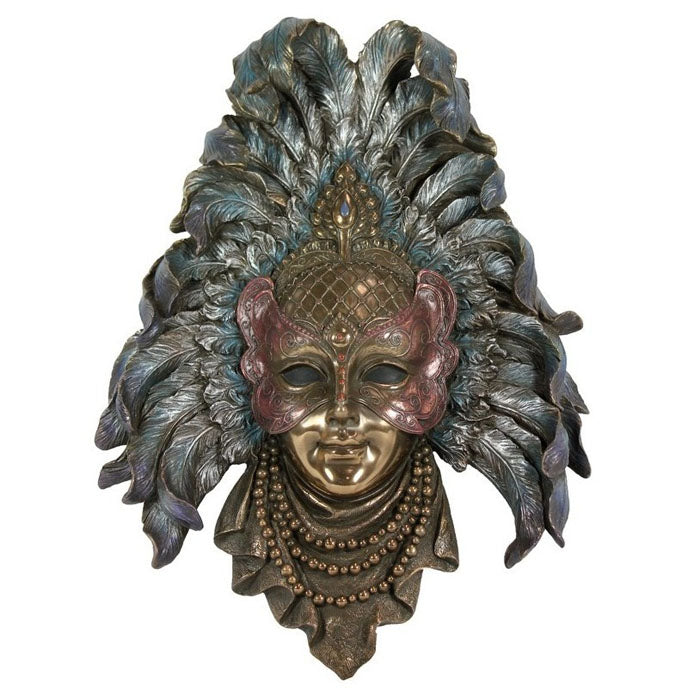 Venetian Wall Mask - Feathers - Notbrand
