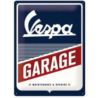 Vespa Garage - Large Sign - Notbrand