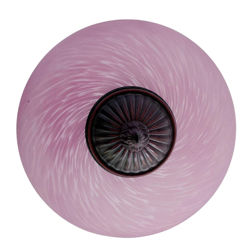 Victorian Beaded Style Polyresin Table Lamp - Purple - Notbrand