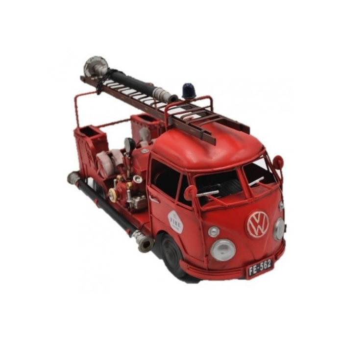 Volkswagen 1956 Red Type 1 Fire Truck Ornament - Notbrand