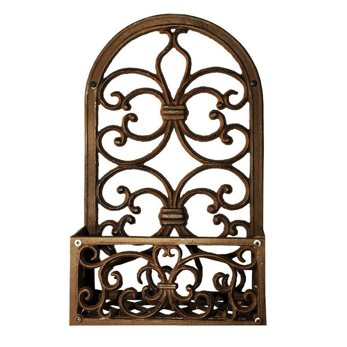 Briggs Cast Iron Plant Holder Wall Hanging - Notbrand